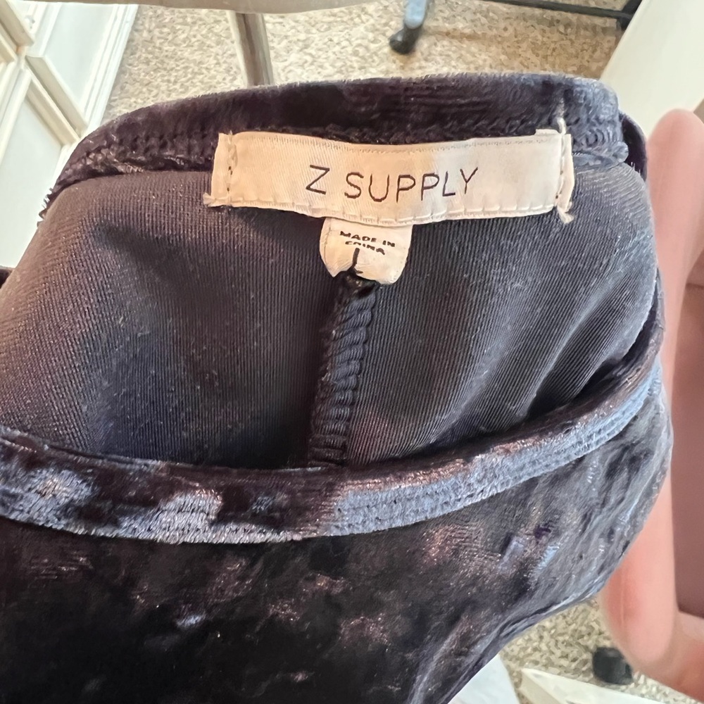 A supply velvet dress
